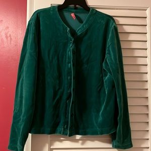 Vintage Velour Cardigan